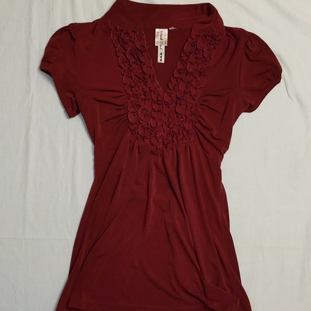 HeartSoul Ruffled Blouse
